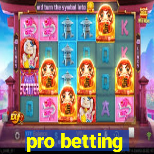 pro betting