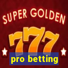 pro betting