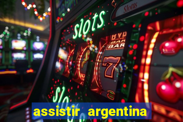 assistir argentina x canada ao vivo