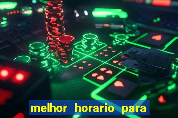 melhor horario para jogar blaze