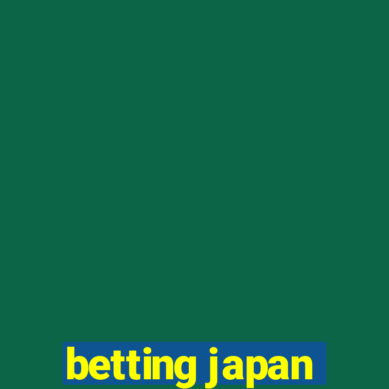 betting japan