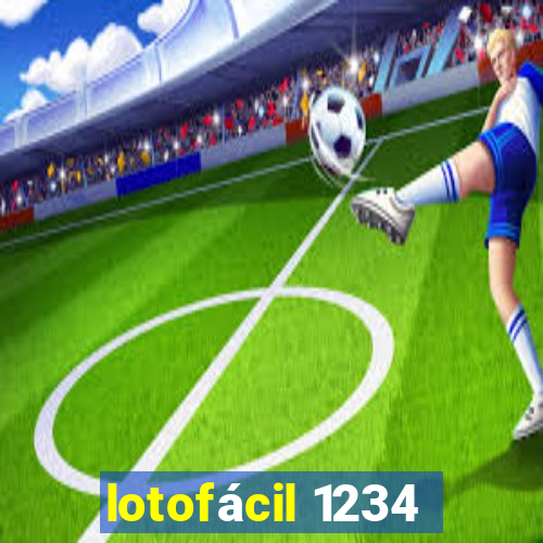 lotofácil 1234