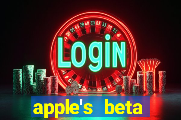 apple's beta software program