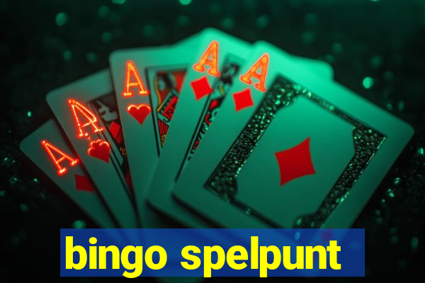 bingo spelpunt