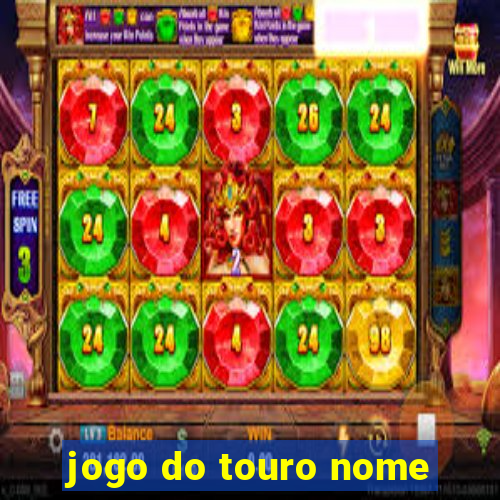 jogo do touro nome