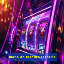 mapa do tesouro terraria