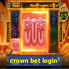 crown bet login