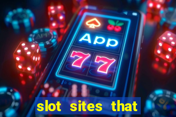 slot sites that accept paypal