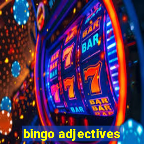 bingo adjectives