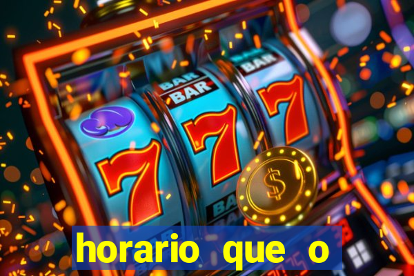 horario que o fortune tiger paga