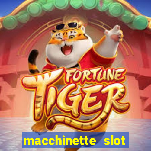 macchinette slot come vincere