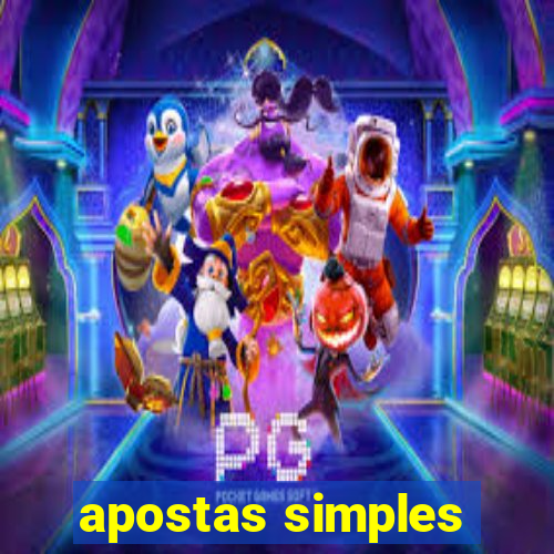 apostas simples