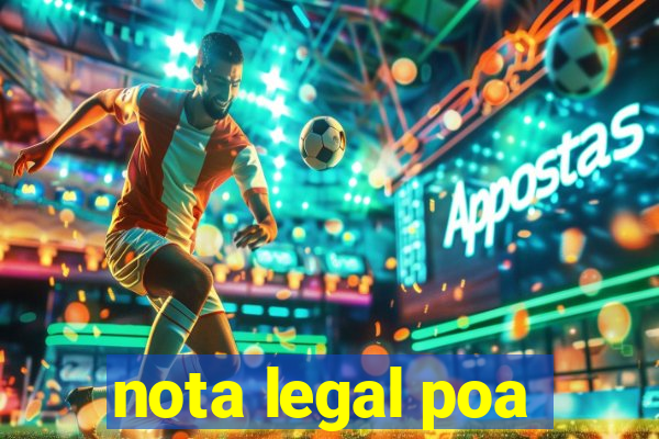 nota legal poa