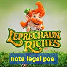 nota legal poa