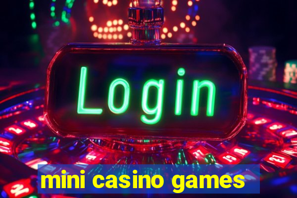 mini casino games