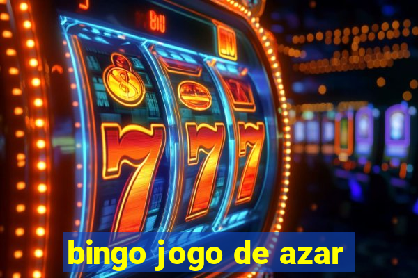 bingo jogo de azar