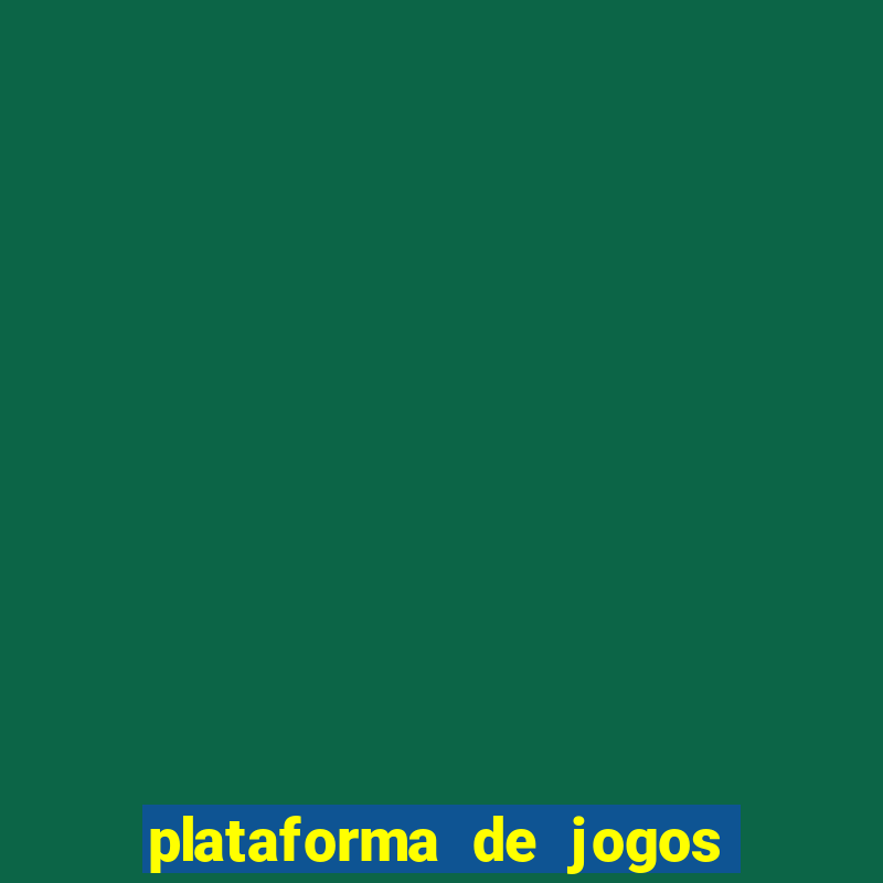 plataforma de jogos mais confiável