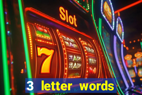 3 letter words from casino