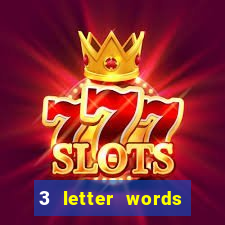 3 letter words from casino