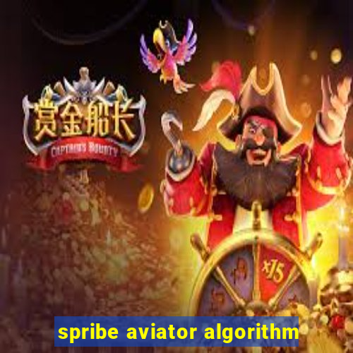 spribe aviator algorithm