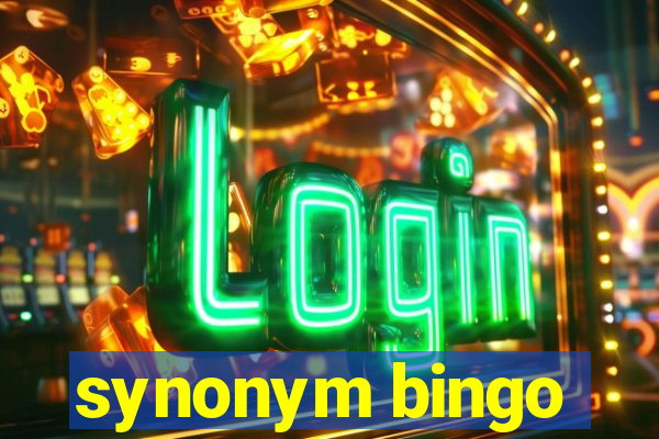 synonym bingo