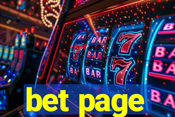 bet page