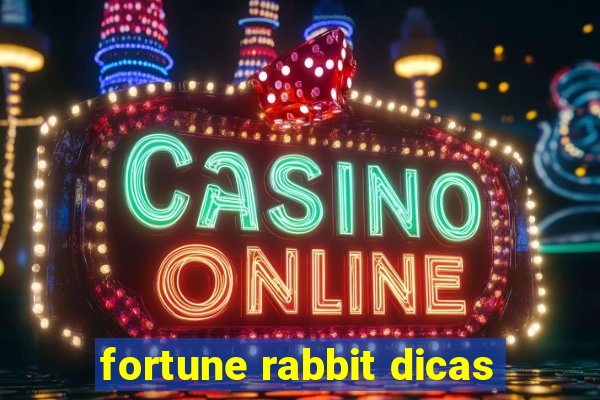 fortune rabbit dicas