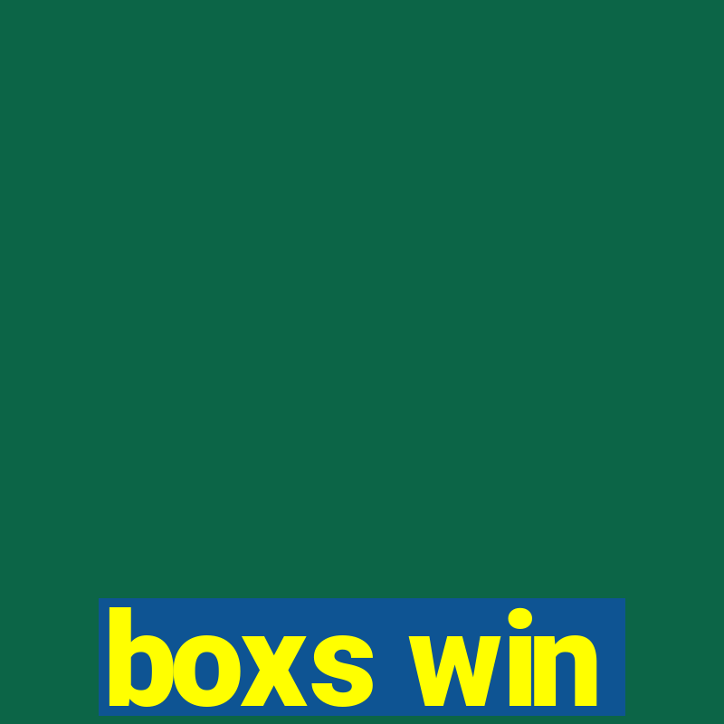 boxs win