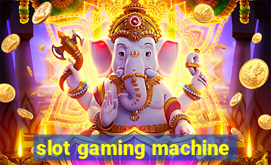 slot gaming machine