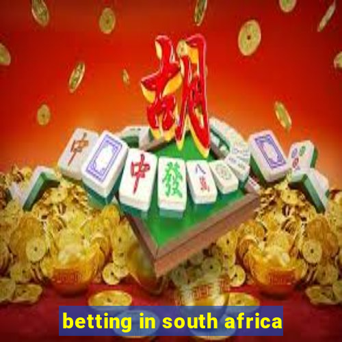 betting in south africa