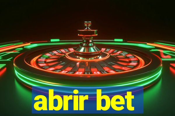 abrir bet