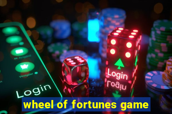 wheel of fortunes game