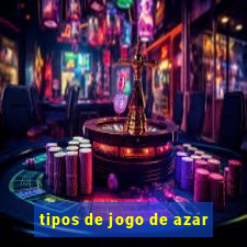 tipos de jogo de azar