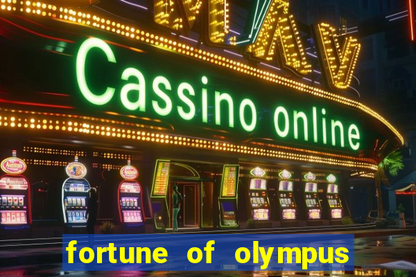 fortune of olympus slot machine paga mesmo