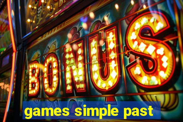 games simple past