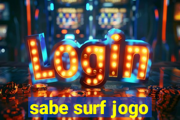 sabe surf jogo