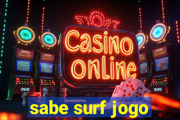 sabe surf jogo