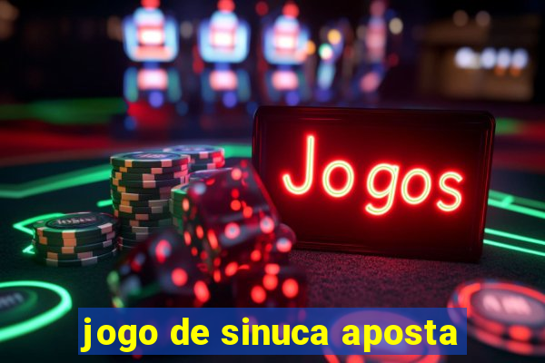 jogo de sinuca aposta