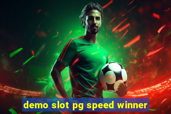 demo slot pg speed winner