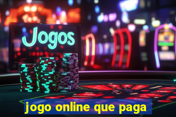 jogo online que paga