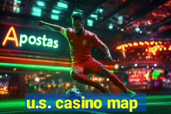 u.s. casino map