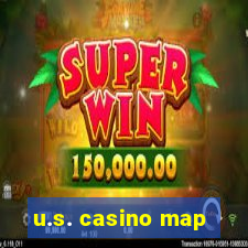 u.s. casino map