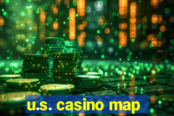 u.s. casino map