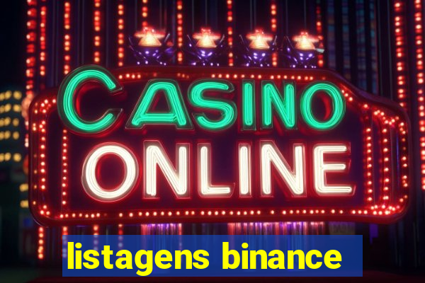 listagens binance