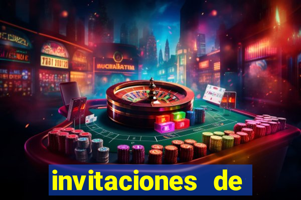 invitaciones de bingo para editar