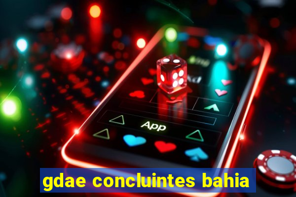 gdae concluintes bahia