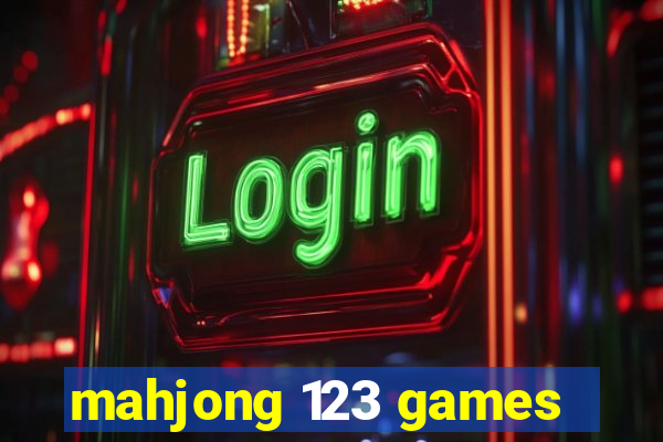 mahjong 123 games