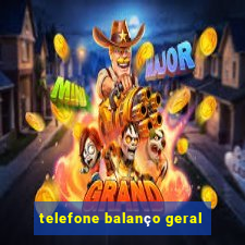 telefone balanço geral