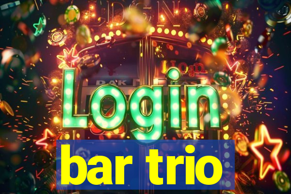 bar trio