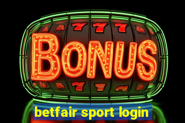 betfair sport login